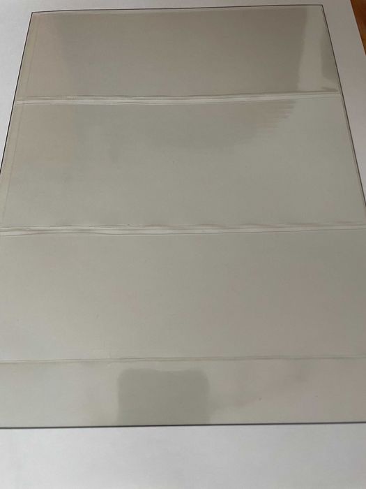 Folhas LINDNER - LOTE 395 folhas - Sistema T/Branco - 18 furos