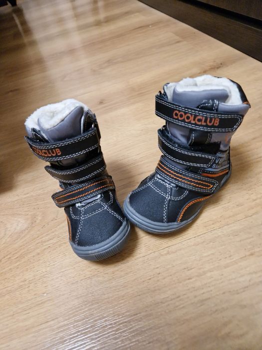 Чобітки дитячі теплі 21 розмір