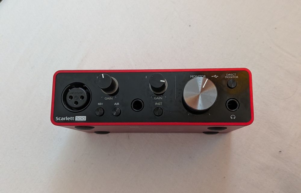 Focusrite Scarlett Solo 3rd gen