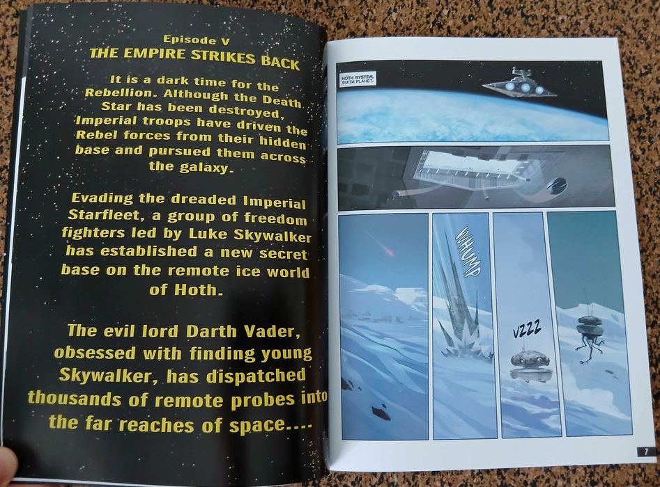 The Empires Strikes Back - graphic novel adaptation (Episode 5)