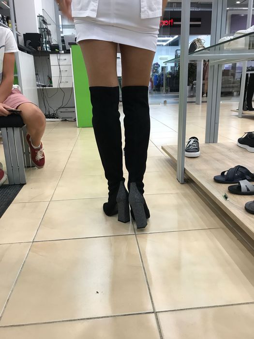 Ботфорти жіночі, розмір 36