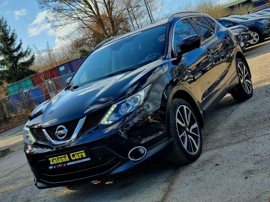 Nissan Qashqai Serwis Led Navi Kamery 360 Panorama Climatronic Tempomat Gwarancja!