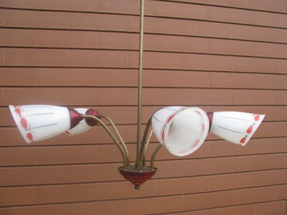 Conjunto de candeeiros antigos