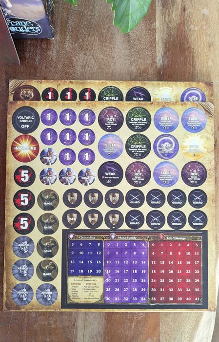 Mage Wars Arena Core Set (Jogo de Tabuleiro)