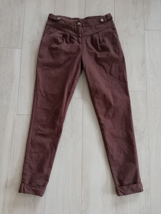 Spodnie podwyższony stan