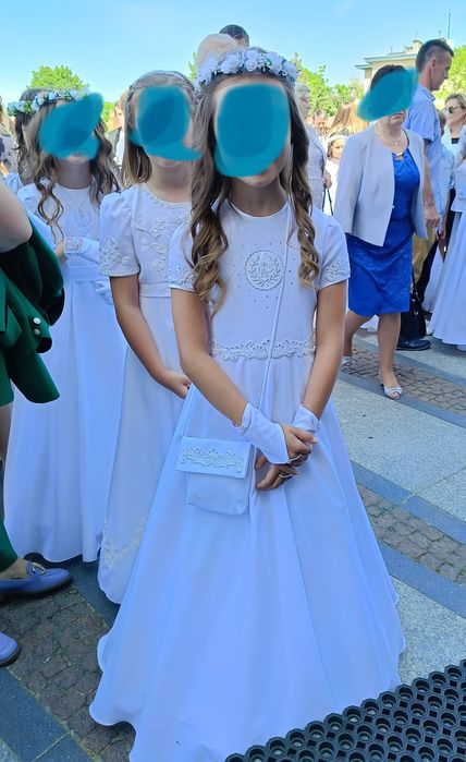 Sukienka komunijna 134/140