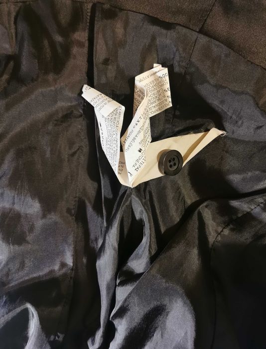 Casaco curto preto de noite