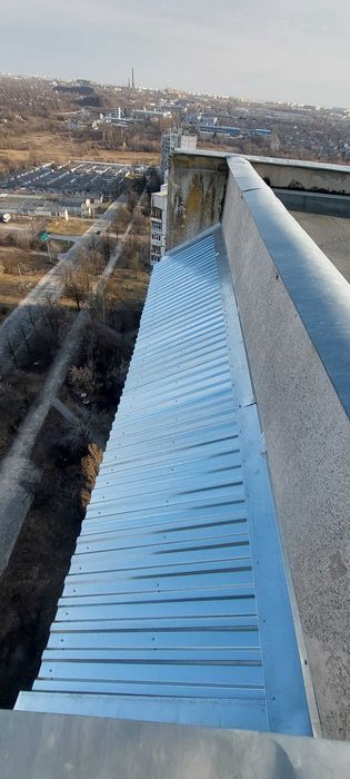 Ремонт крыши балкона, лоджии, эркера.  Доступно и качественно.