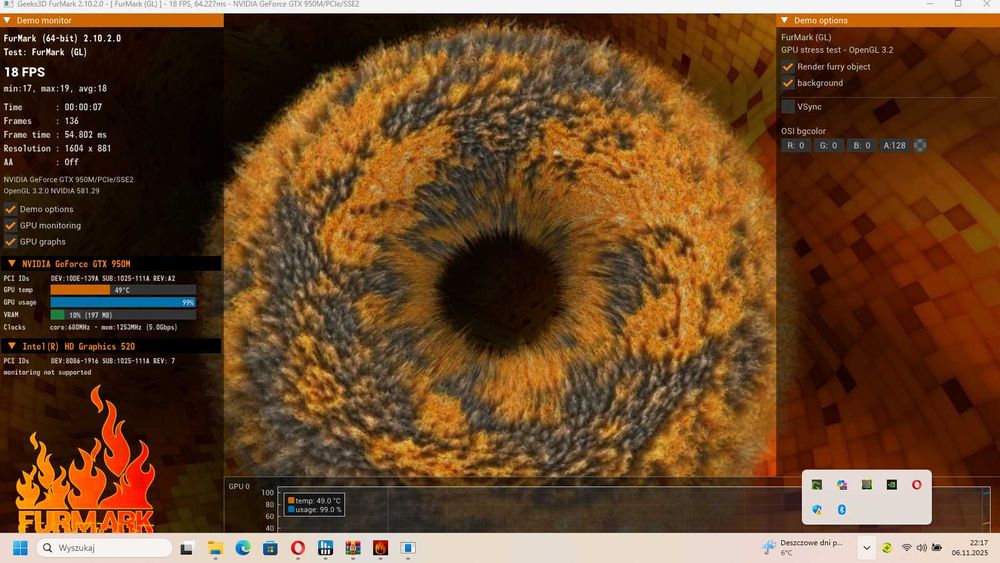 Acer E5-774g ekran 17,3"  Intel I5 6200U 12 GB RAM GTX950M  256GB SSD