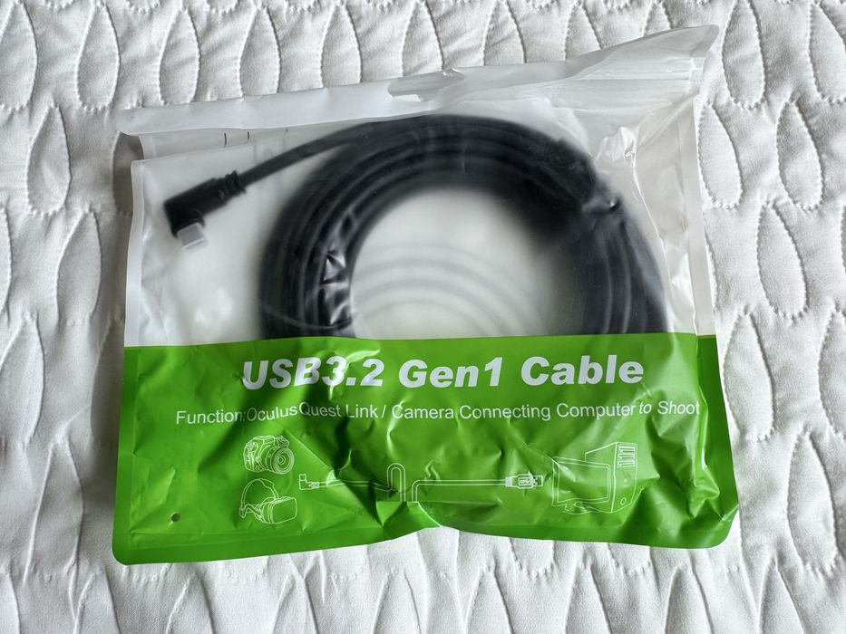Kabel USB3.2 TypC do tetheringu/VR