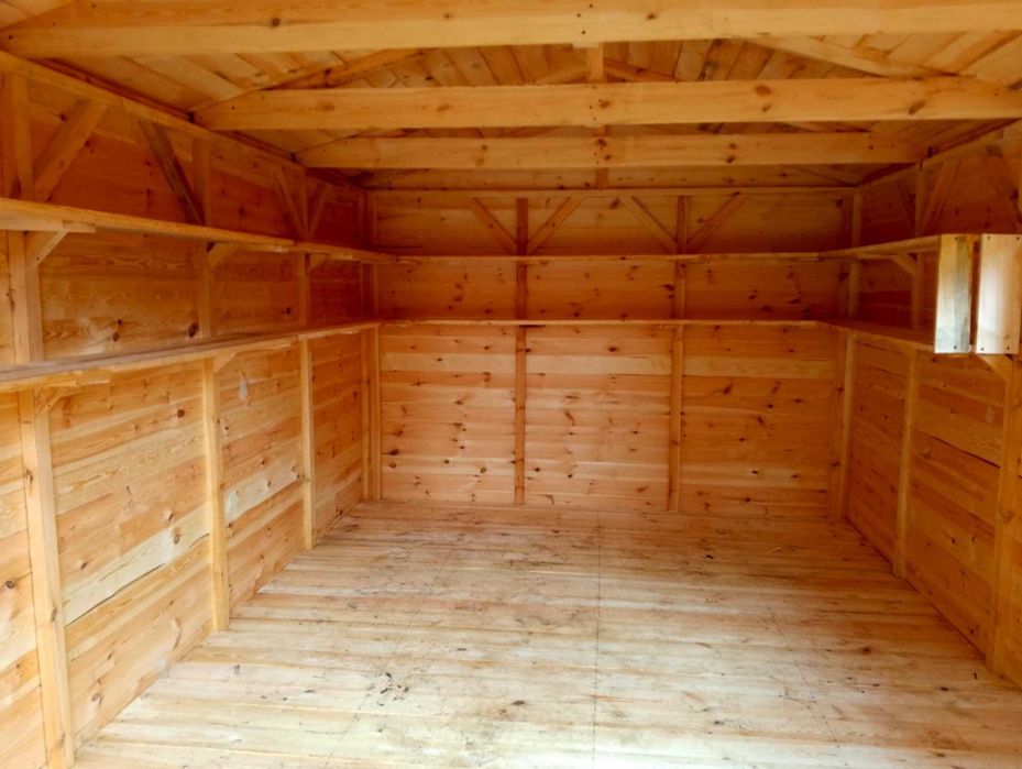 Domek narzędziowy 4x3 z drewutnią 4x.08m *PROMOCJA*