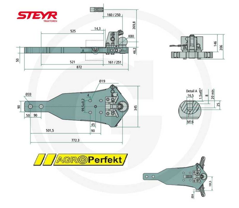 Płyta nośna K80 Scharmuller 00.960.524.0-A03