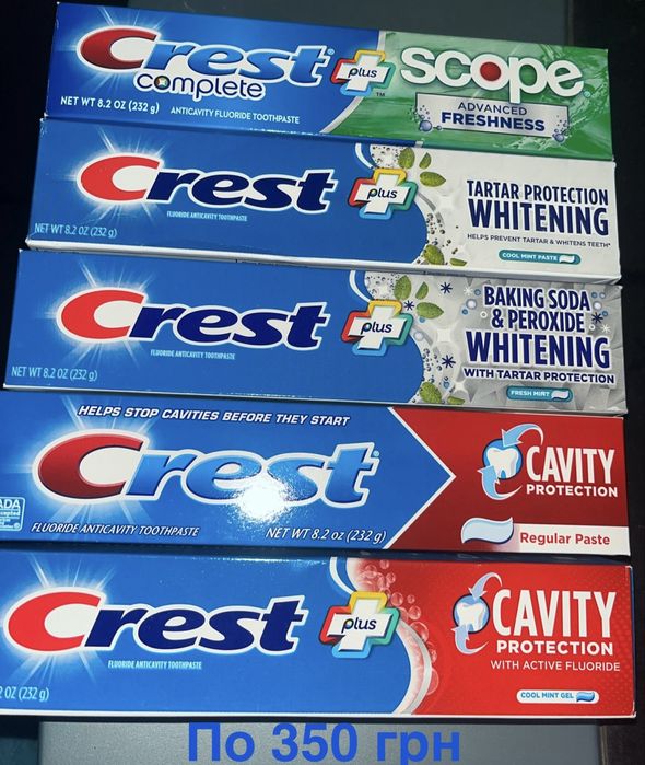 Зубная паста Crest оригинал
