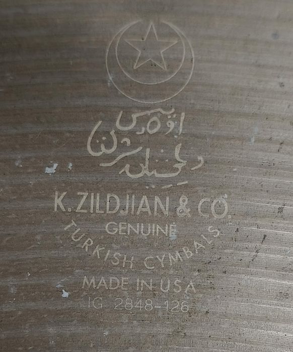 Ride zildjian K series