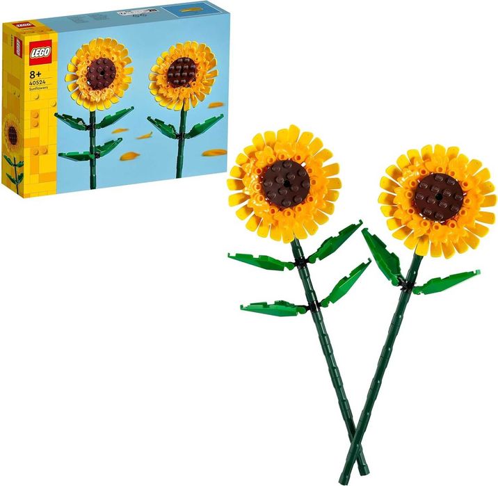 LEGO Iconic, klocki, Słoneczniki, 40524, nowe