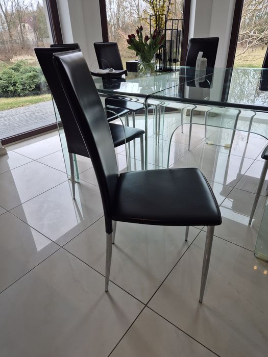 Stół szklany Atlantis Clear