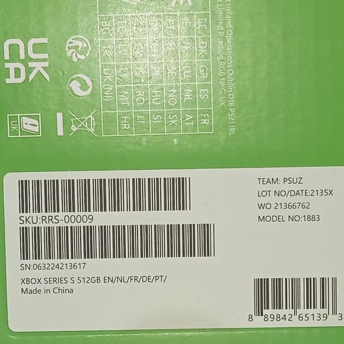 Xbox series s Nova