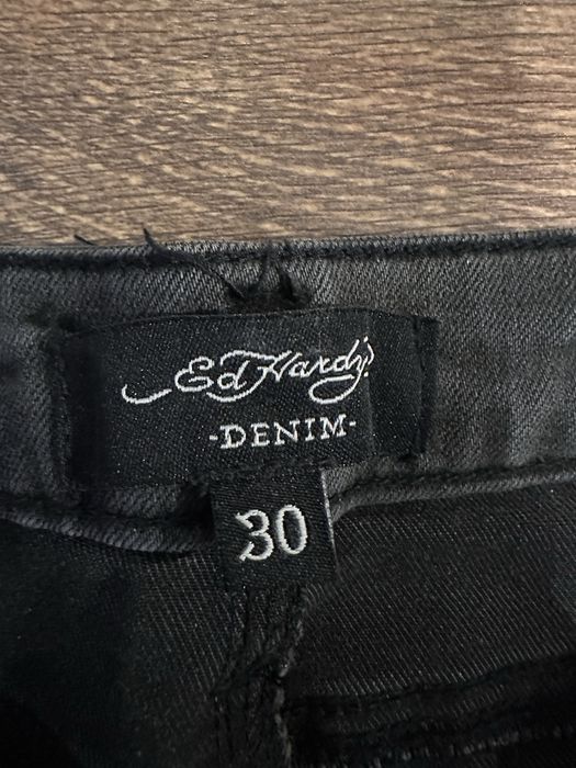 Oryginalne jeansy Ed Hardy – nowe z metką