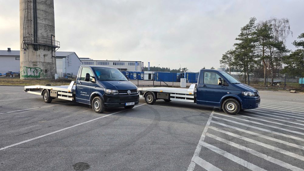 Volkswagen T5 T6 T7 Platforma Zabudowa Autolaweta Laweta Najazd