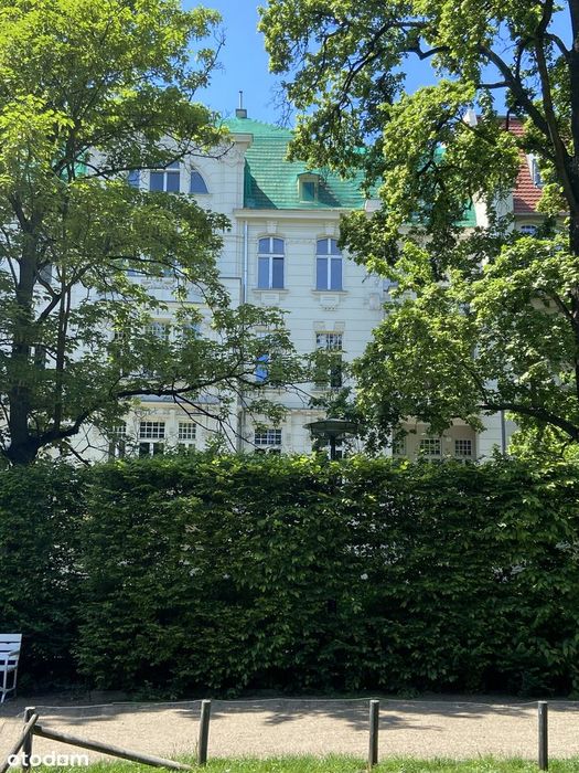 Łazarz mieszkanie kamienica 50m² 3,7m wysokości widok na Park Wilsona
