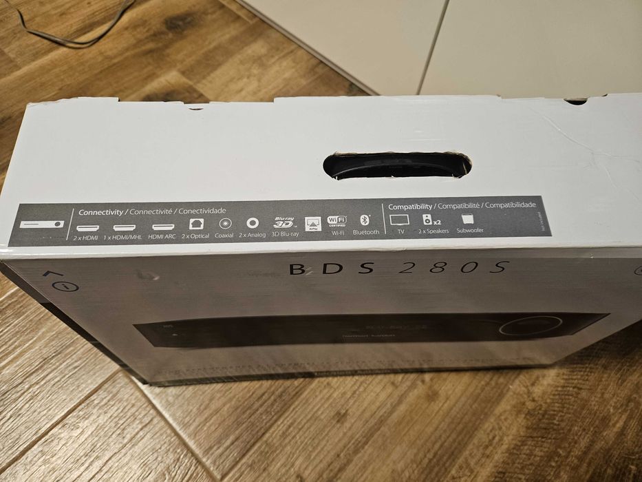 Bluray cd dvd hdmi arc bluetooth amplituner Harman Kardon bds 280s