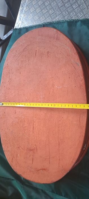 Assadeira oval de barro nova grande