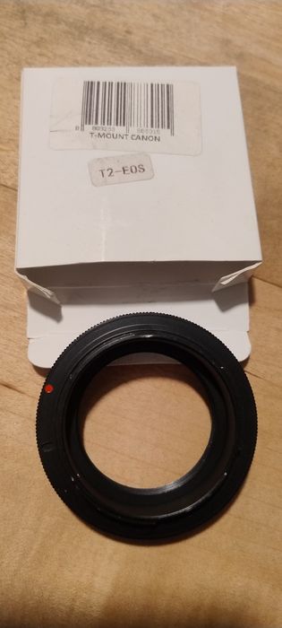 T-mount Canon T2-eos adapter