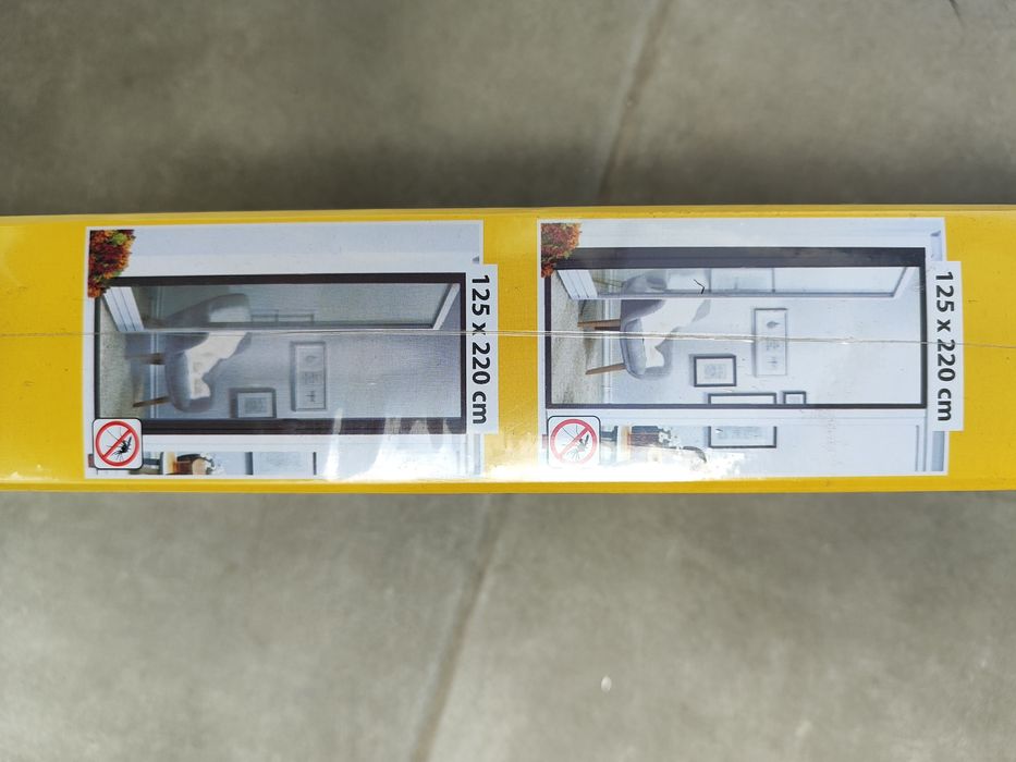 Rede mosquiteira para janelas/portas grandes