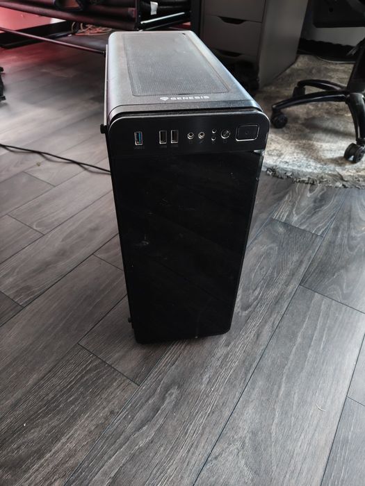 Wydajny PC do Gier i Pracy | Core i5-12600KF | RX 6600 XT | Genesis Irid 300