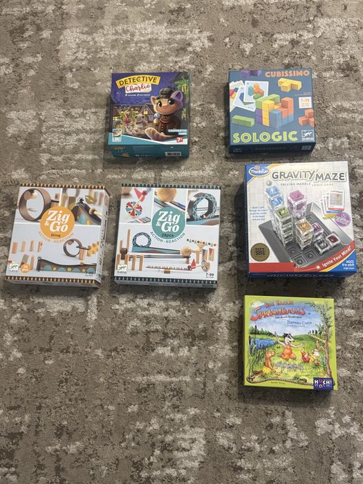 ігри настільні djeco zingo cubissimo gravity maze detective