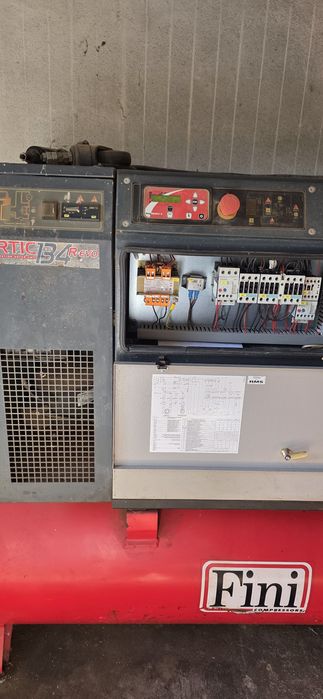 Compressor fini parafuso 500lt