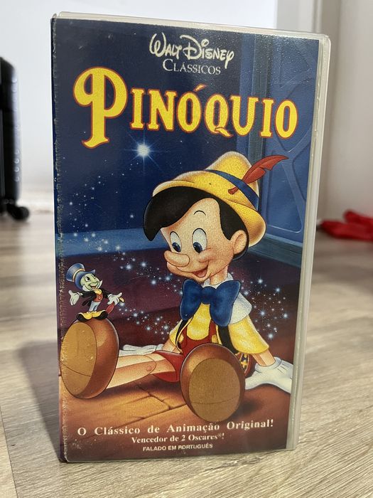 Cassetes VHS Disney (Rei Leão, Pinoquio, Aladdin, outros)