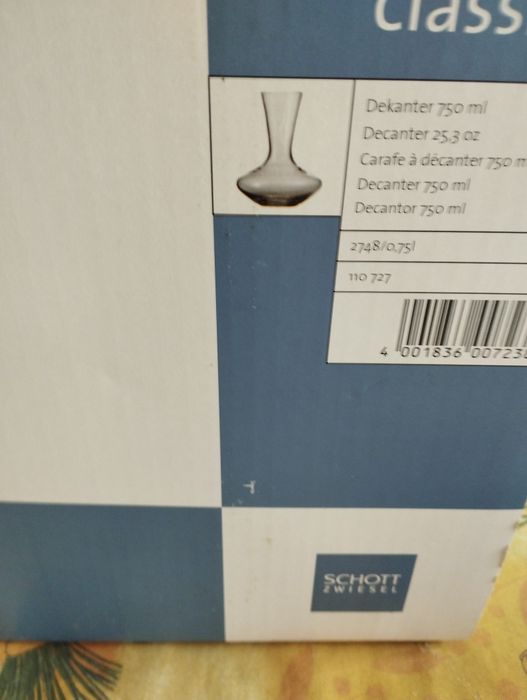 Decanter Scott zwiesel novo