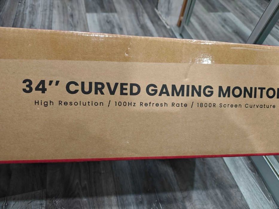 Монітор G190A Gurved gaming 34 дюйми 4к 100 Hz 1800R