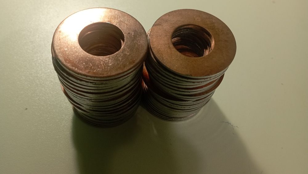 Продам шайби алюмінієво мідні