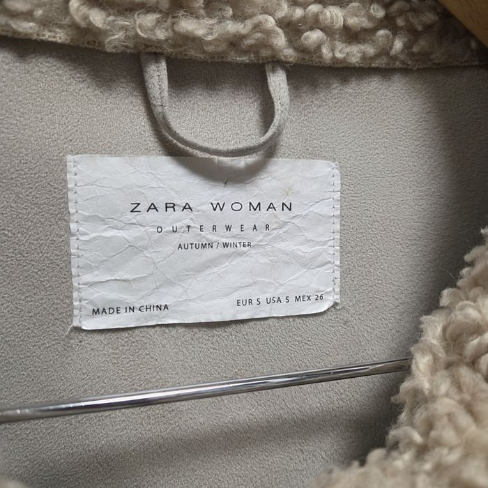 Zara kurtka baranek, teddy S/M