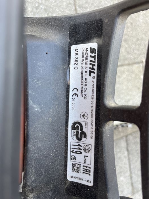 Piła pilarka stihl ms 362c prowadnica 90cm