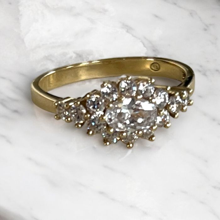 Zjawiskowy Złoty Pierścionek PR.333(8K)