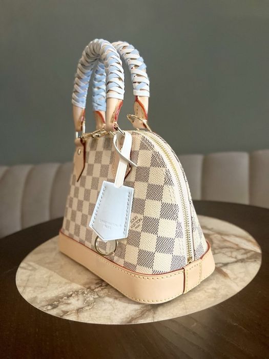 Сумка Louis Vuitton Alma bb Damier Azur оригинал ( N40902 )