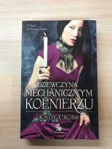 Książka Powieść Steampunk Dziewczyna w stalowym gorsecie mechanicznym