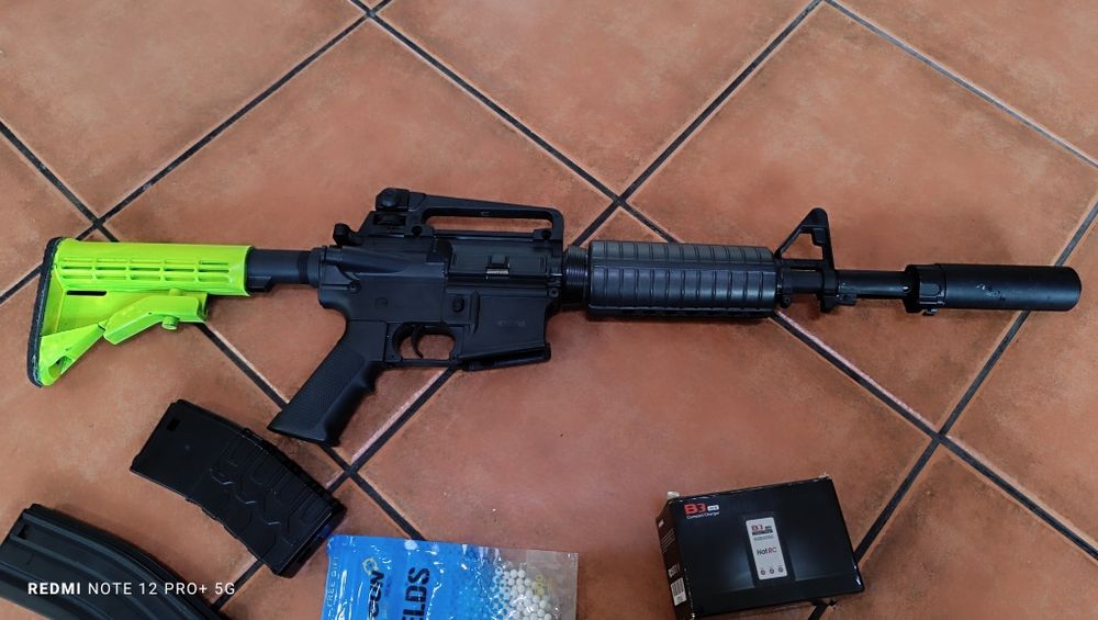 Sniper airsoft como nova