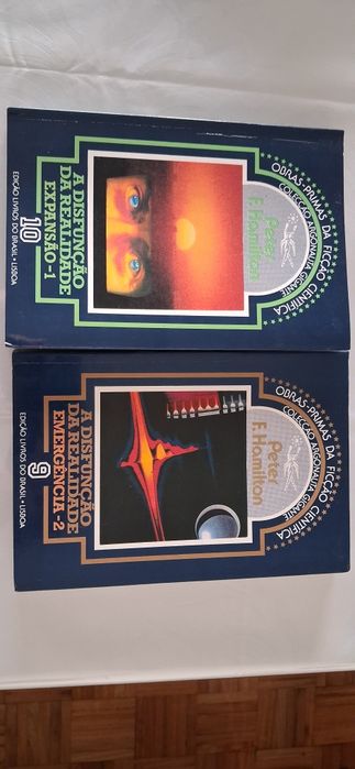 Livros ficção científica Peter F. Hamilton