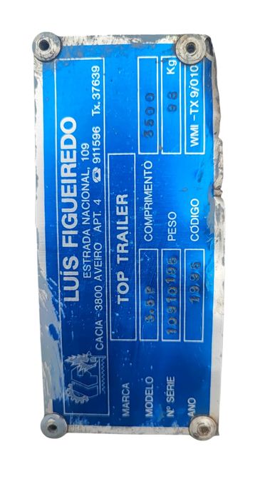 Atrelado galvanizado