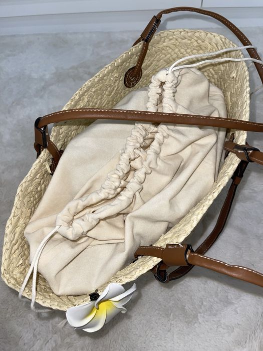 Family look Соломʼяна сумка плетена пляжна