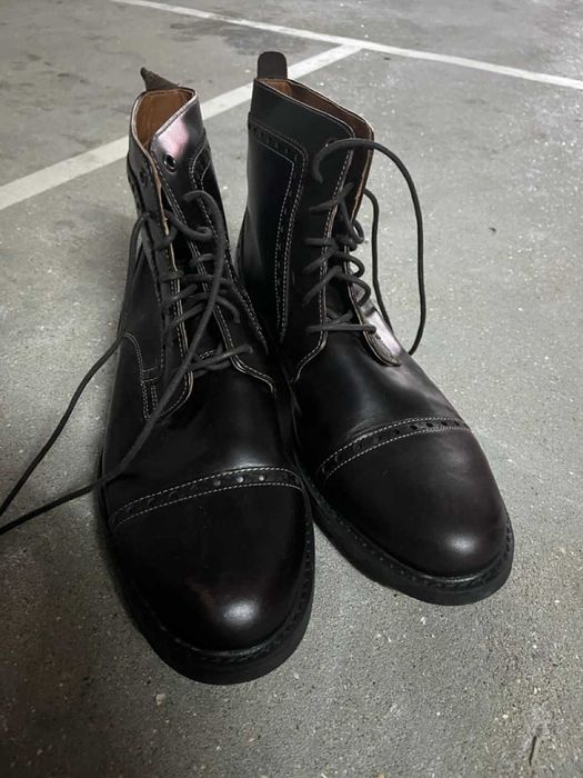 botas de couro confortáveis / bom estado tamanho 45