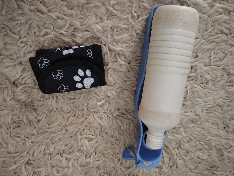 Saszetka na smaczki,woreczki dla ps, poidło dla psa, butelka dla psa