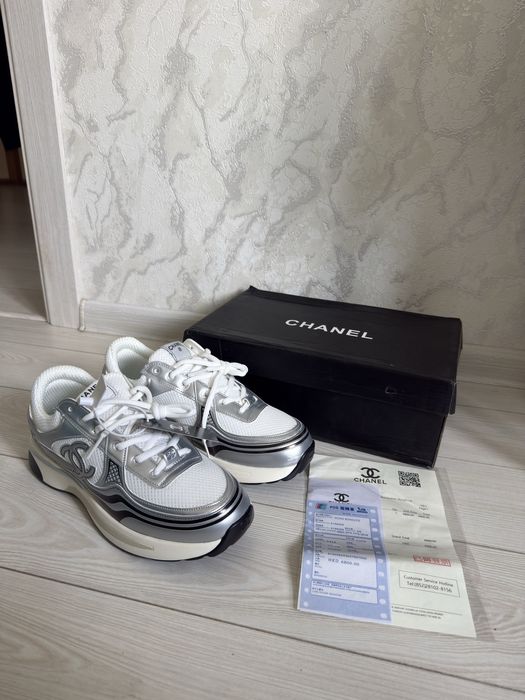 Кросівки Chanel Runner Silver(42 EU, 27.0см)