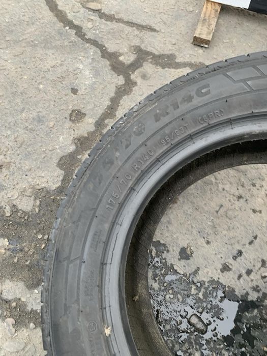 Шини 175/70 R14C пара Pirelli  2023p літо 6,6мм