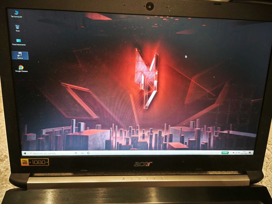 Rewelacyjny laptop acer i5 SSD nvme 256gb 8gb GeForce