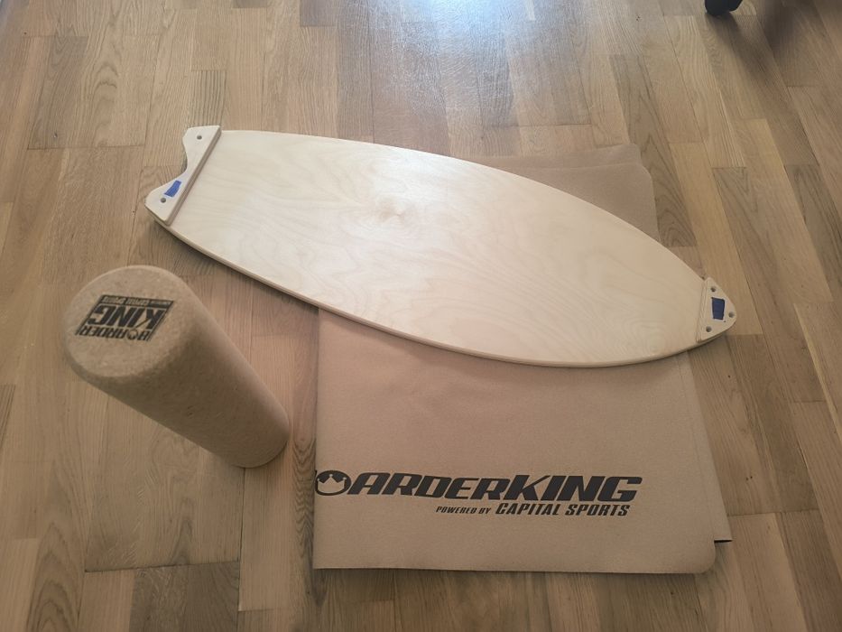 Balance board - Tábua de Equilíbrio BoarderKING – Tubarão | Completa